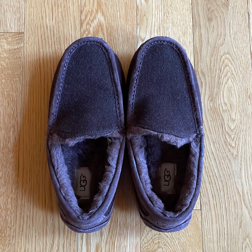 Ugg Shearling lined Suede slippers